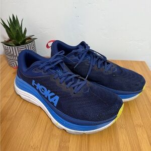 Hoka One One Men's Navy and Blue Athletic Shoes